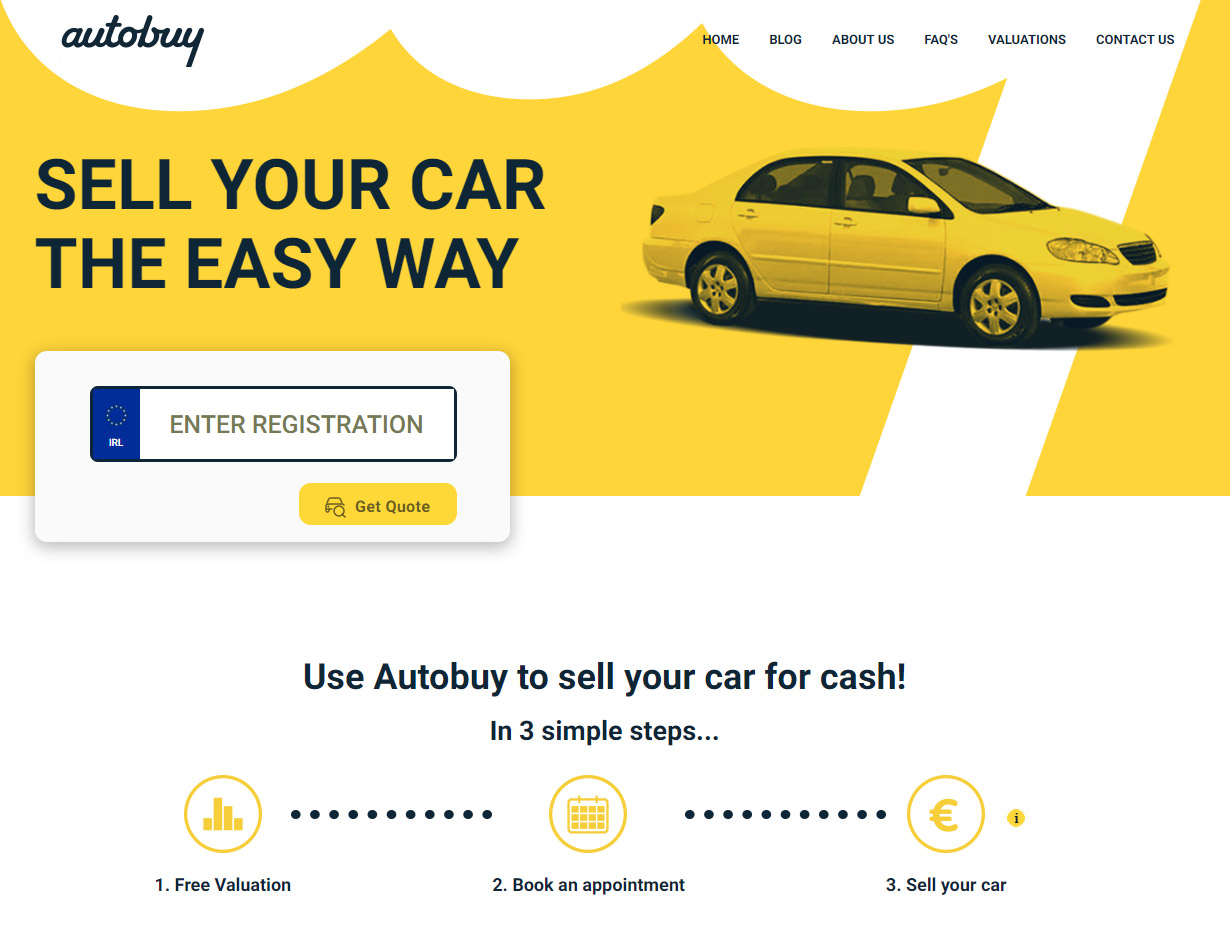 Autobuy homepage